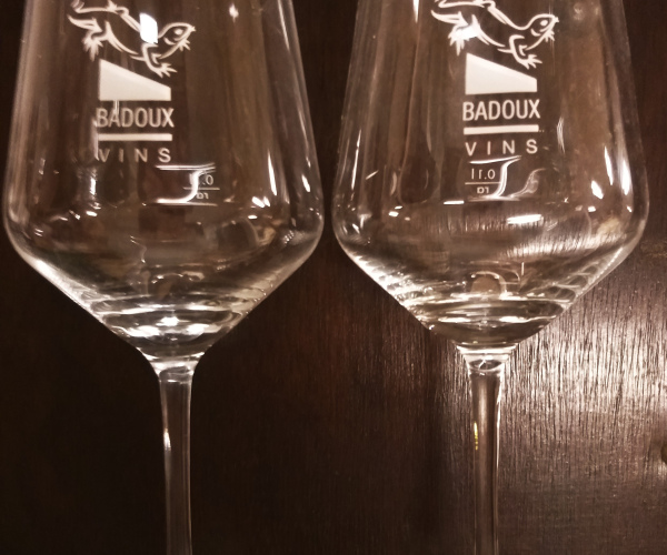 Weinglas Badoux
